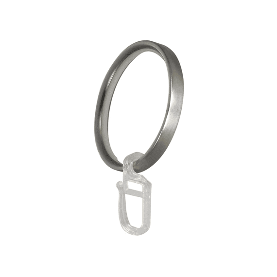 My Deco Gordijnringen Voor Ø25mm 50x6mm - Inox Look 8 Stuks