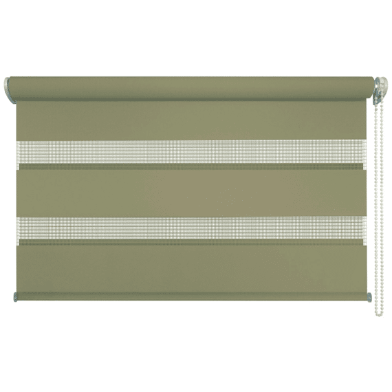 My Deco Rolgordijn Klemmfix Doppelrollo Just - 60x160cm Bruin