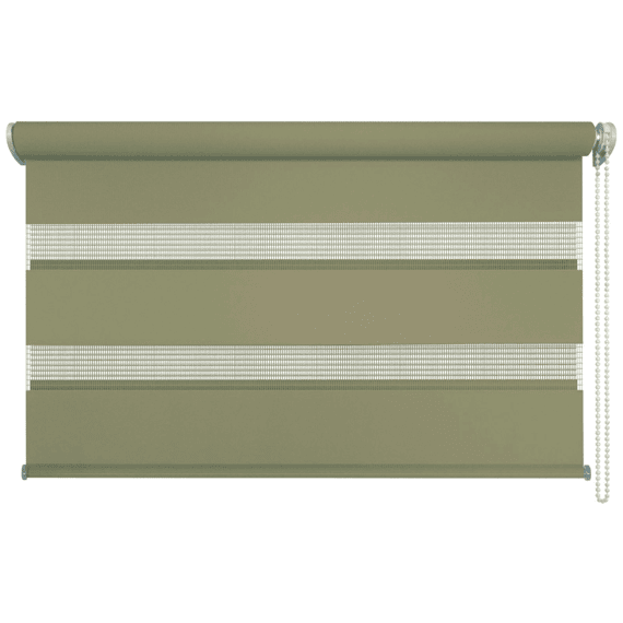 My Deco Rolgordijn Klemmfix Doppelrollo Just - 80x160cm Bruin