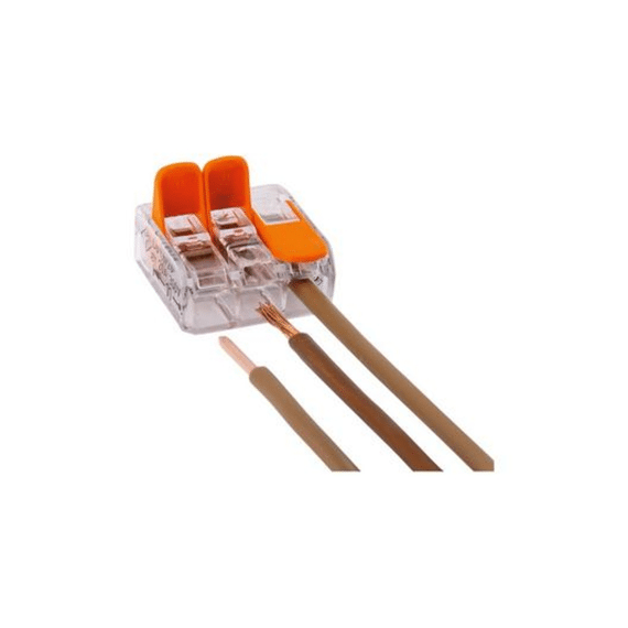 Wagoklemmen 3x 0,2 - 4 mm² (10 stuks)