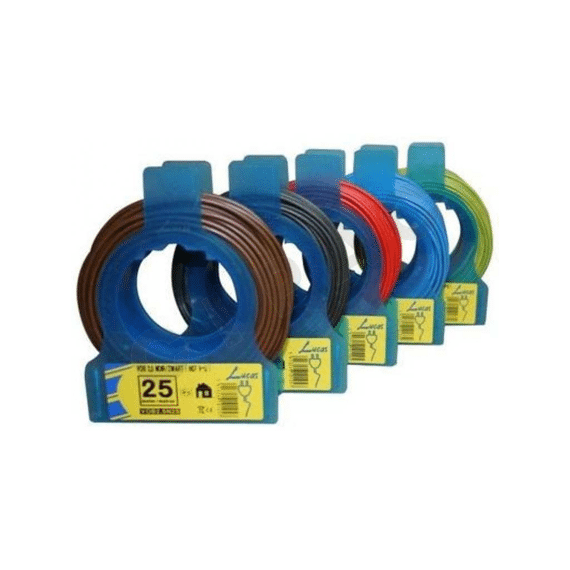 VOB 2,5mm² Blauw 12m