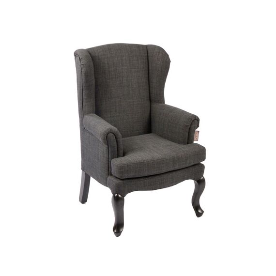 Qaux Fauteuil Linen Darkgrey 49X47X75Cm