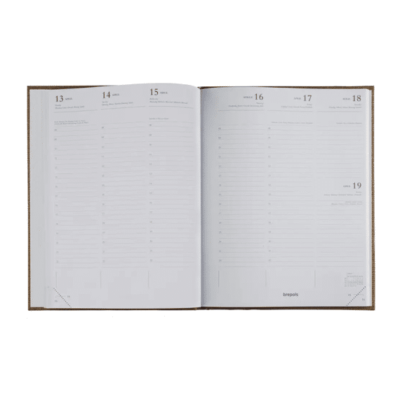 Brepols Agenda Ecotiming Week 6-Talig Eco Kazar Gebonden Assortiment Prijs Per Stuk