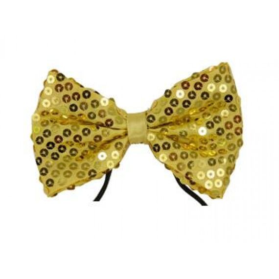 Strik Paillette Goud