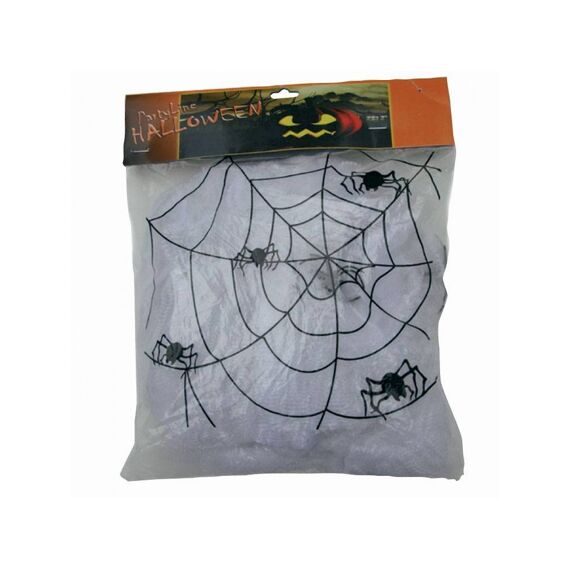 Spinneweb Wit 100G + 4 Spin