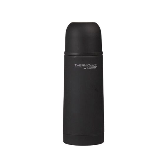 Thermos Everyday Ss Fles 0.35L - Zwart Rubber