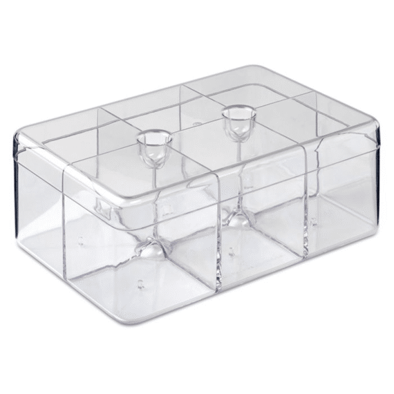 Theedoos Rechthoekig Helder