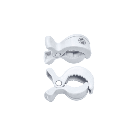 Lodger Swaddle Clip 2-Pack White