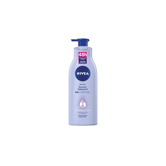 Nivea Zijdezachte Body Milk 400Ml + Pomp