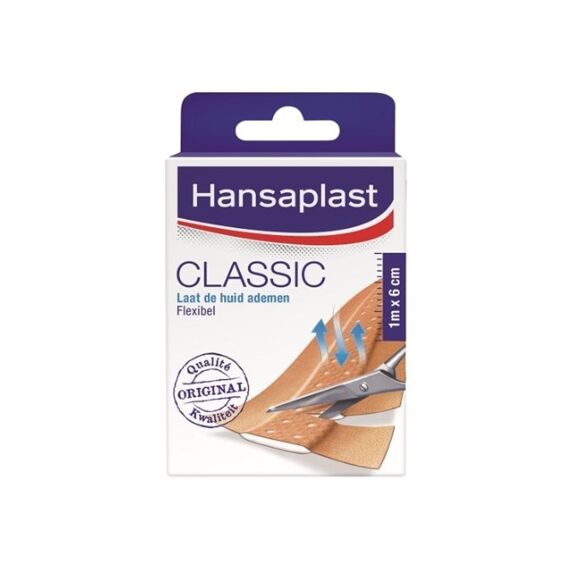 Hansaplast Classic Flexibel 1Mx6Cm