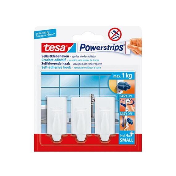 Tesa Powerstrips Small Trend Wit
