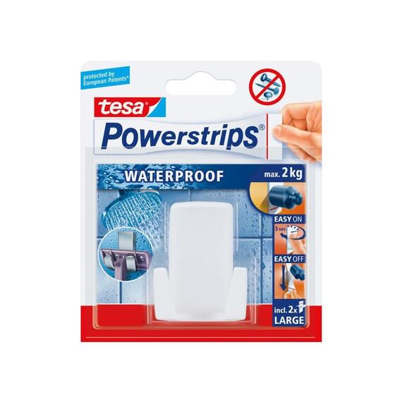 Tesa Powerstrips Waterproof Scheermesh Wt