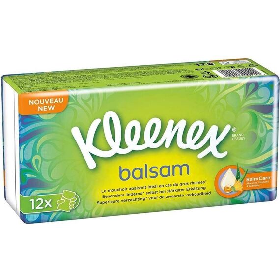 Kleenex Zakdoeken Balsam 12X9St