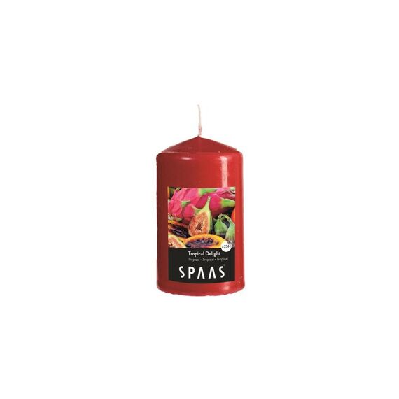 Scented Cylinder 60/100 True Red Geur Tropical Delight