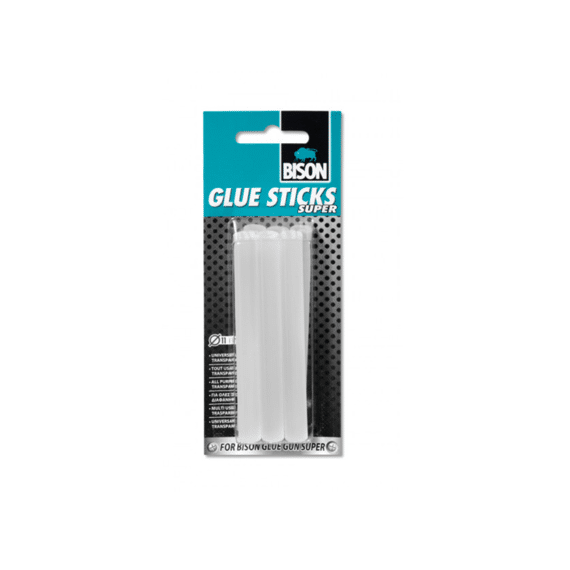 Bison Lijmsticks Transparant 6X11Mm