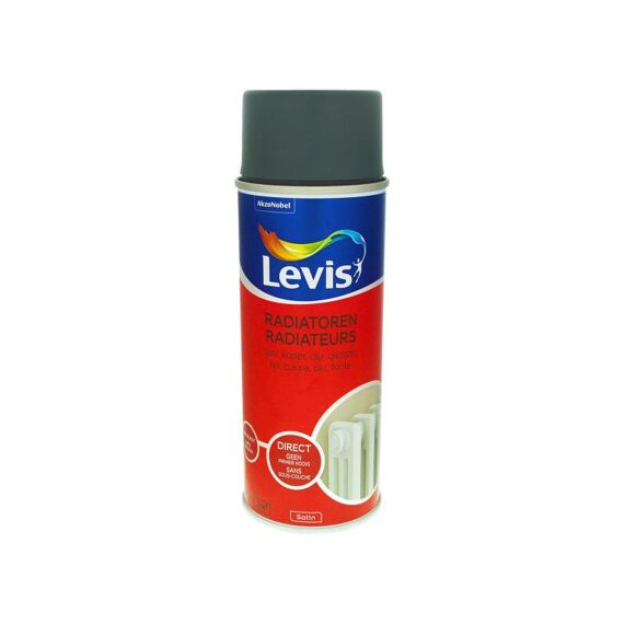 Levis Opfrisverf  Radiatoren Satin Pepper Touch 0.4L