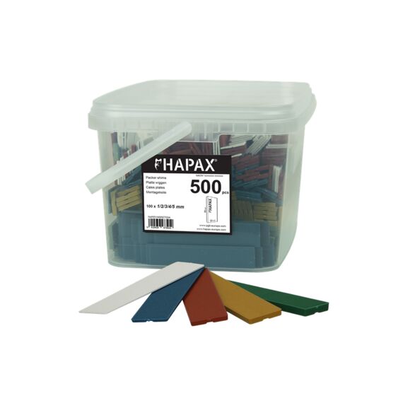Hapax Assortiment Platte Wiggen * 22X95 /500St
