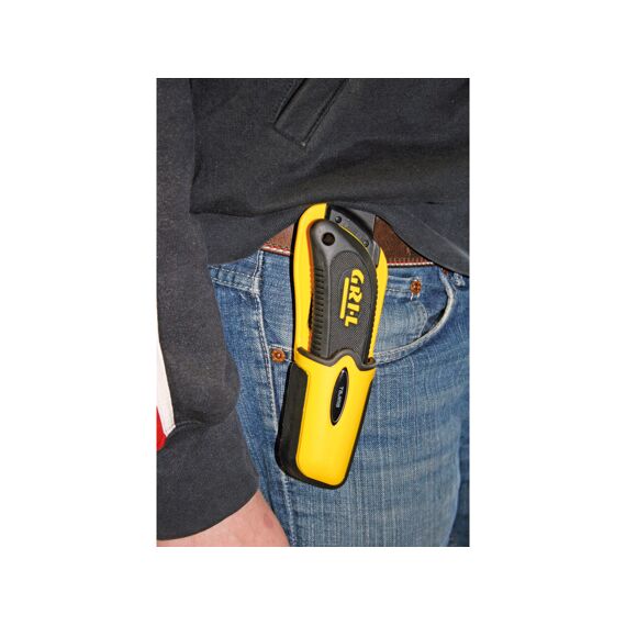 Cutter 18 Mm Gri Auto-Lock Afbreekmes Met Holster