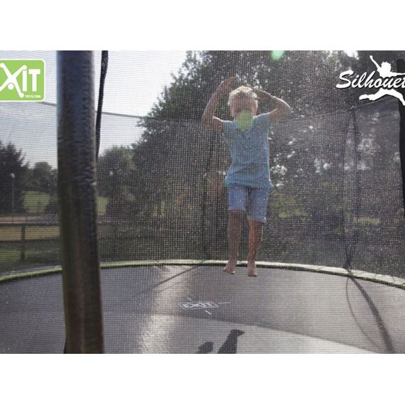 EXIT Silhouette Trampoline Met Veiligheidsnet 8Ft 244Cm