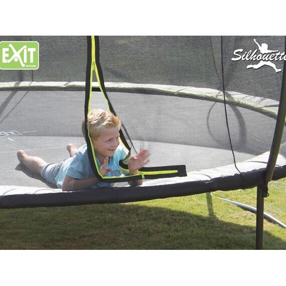 EXIT Silhouette Trampoline Met Veiligheidsnet 8Ft 244Cm