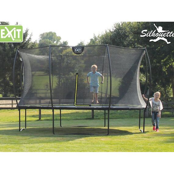 EXIT Silhouette Trampoline Met Veiligheidsnet 8Ft 244Cm