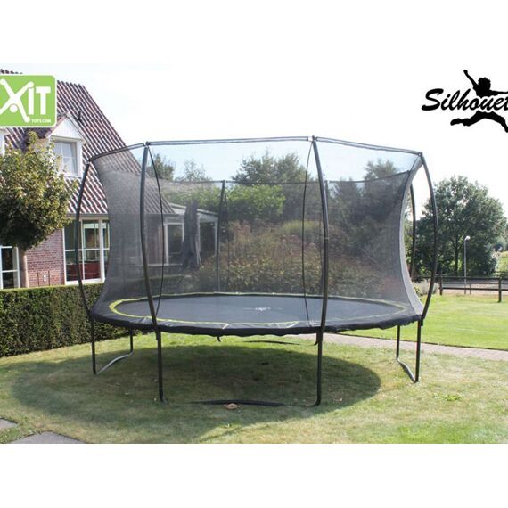 EXIT Silhouette Trampoline Met Veiligheidsnet 10Ft 305Cm