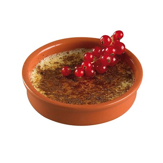 Creme Brulee Schaaltje D12Cm Terracotta Set/4