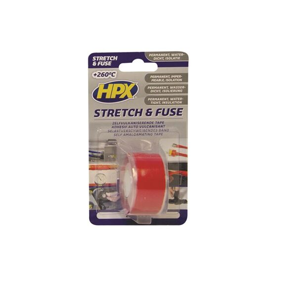 Hpx Stretch&Fuse Rood 25Mmx3M