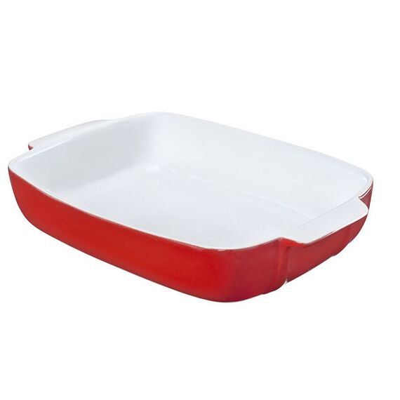 Pyrex Signature Rood Ovenschaal Rechthoekig 25X19Cm