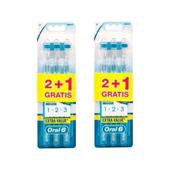 Oral B Tandenborstel Indicat 35 Medium 2+1