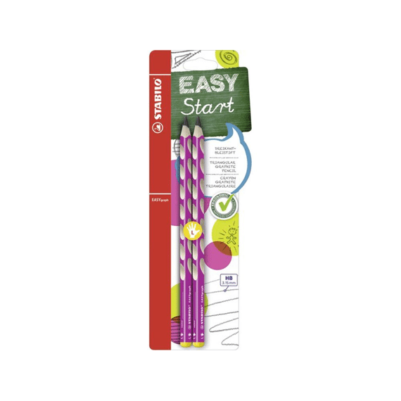 Stabilo Easy Graph Hb Left Pink