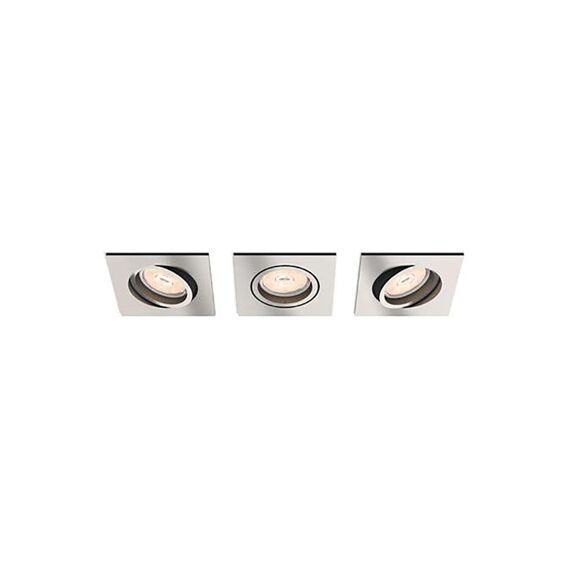 Philips Donegal Recessed Nickel 3Xnw 230V (type 2)