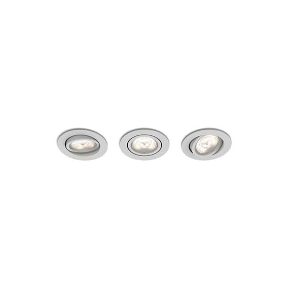 Philips Casement Recessed Grey 3X4.5W Selv (type 1)