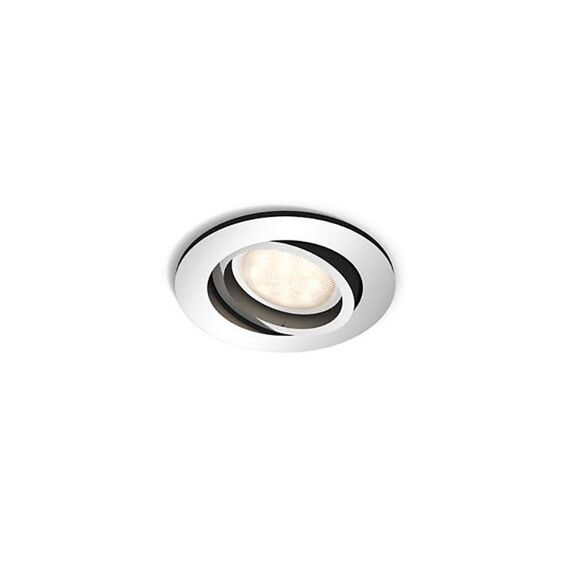 Philips Shellbark Recessed Chrome 1X4.5W Selv (type 2)