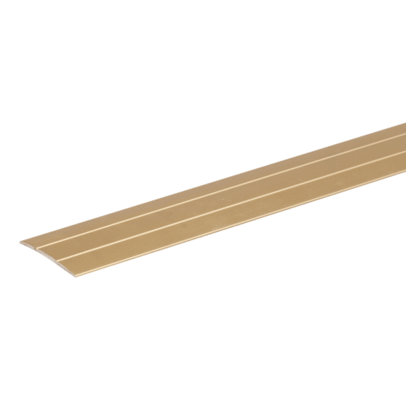 Overgangsprofiel Aluminium Goudkleurig Geanodiseerd Zelfklevend Geëloxeerd 38/0,9m