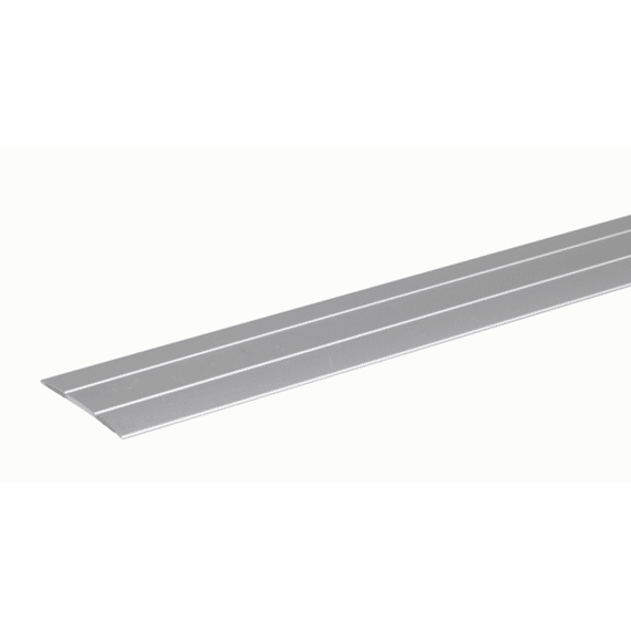 Overgangsprofiel Aluminium Geanodiseerd Zilver Zelfklevend Geëloxeerd 38/0,9m