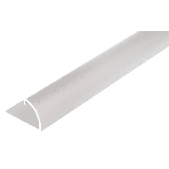 Afsluitprofiel Aluminium Zilver Geanodiseerd 24,5x13,5/1m