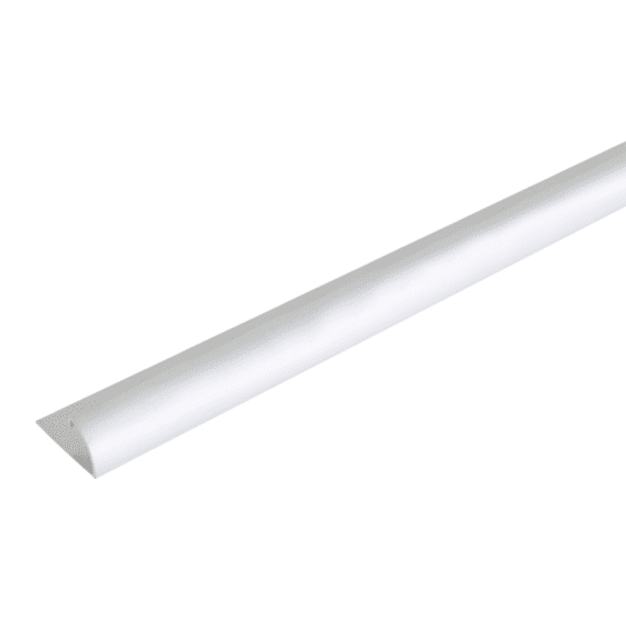 Afsluitprofiel Aluminium Zilver Geanodiseerd 24,5x13,5/2m