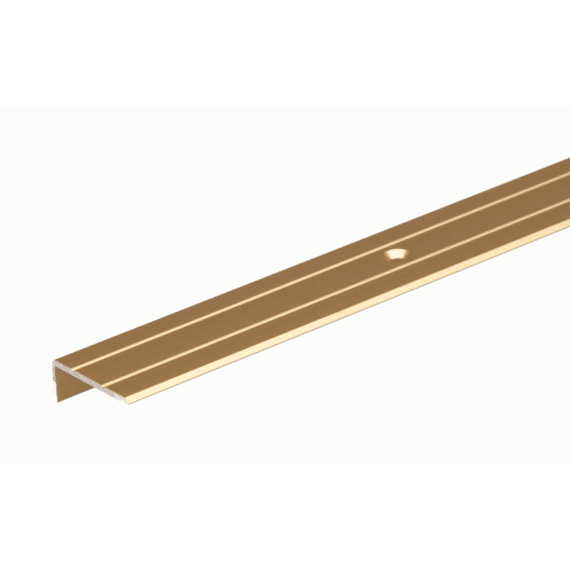 Trapneus Aluminium Goudkleurig 24,5x10x1,5/2m