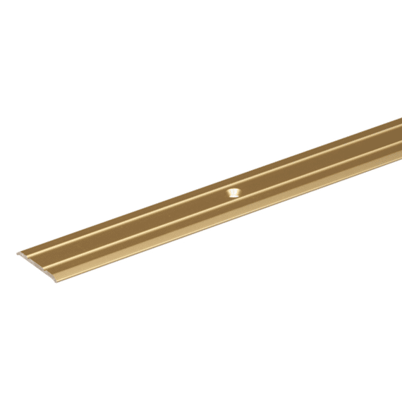 Overgangsprofiel Geboord Aluminium Goudkleurig Geanodeerd 38/0,9 messingb