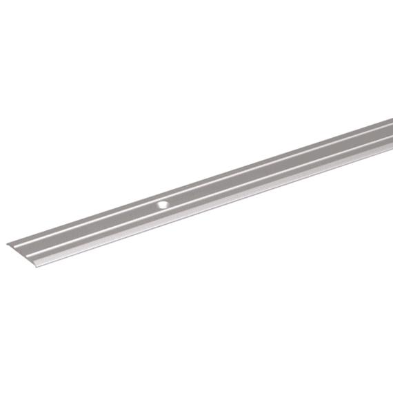 Overgangsprofiel Geboord Aluminium Roestvrij Staal Geanodiseerd 38/0,9 messingb