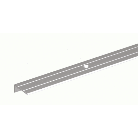 Beschermprofiel Schroeven Zilver 24,5x10/1m