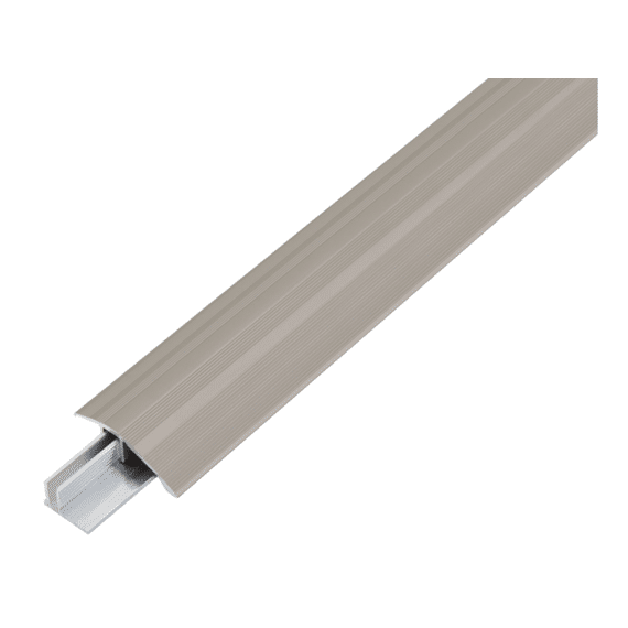 Compensatieprofiel Duo Aluminium Inox Look 44/1