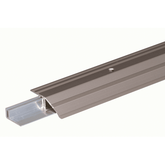 Compensatieprofiel Pro Aluminium Roestvrij Staal Geanodiseerd 44/2,7m