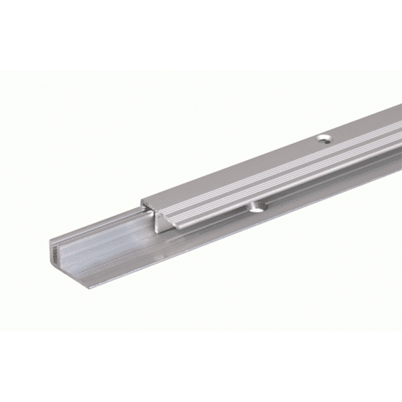 Aflsuitproefiel Pro Aluminium Zilver Geanodiseerd 22/0,9m,sb