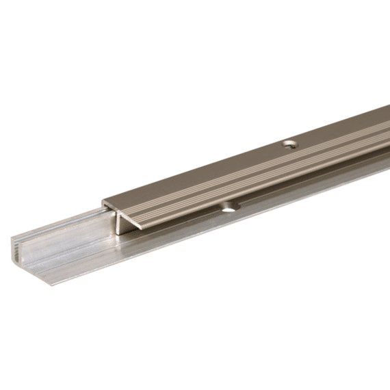 Afsluitprofiel Pro Aluminium Roestvrij Staal Geanodiseerd 22/2,7m