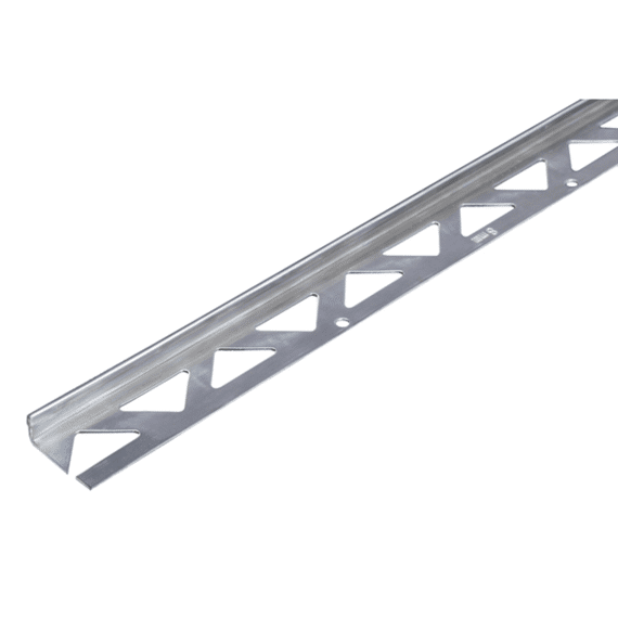 Afsluitprofiel Tegels Inox 23,5x8/2,5m