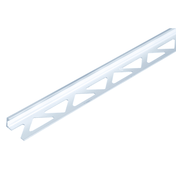 Afsluitprofiel Tegels Aluminium Zilver Geanodiseerd 10/1m