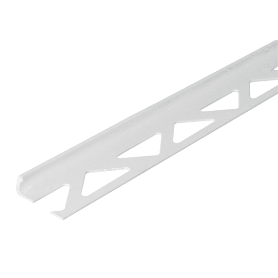 Afsluitprofiel Tegels PVC Wit 8/2,5m