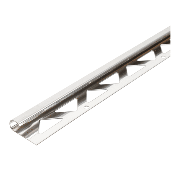 Afgerond Afsluitprofiel Tegels Inox 10/2,5